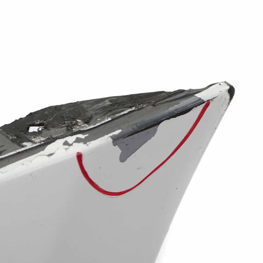 BMW E82 E88 M Sport Rear Bumper Trim Panel Alpinweiss Alpine White - 300 - SKU 0036311-AW1 - Part number 0036311