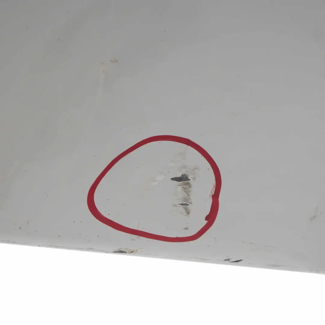BMW E82 E88 Rear Bumper M Sport Trim Panel Alpinweiss Alpine White - 300 - SKU 0036311-AW2 - Part number 0036311