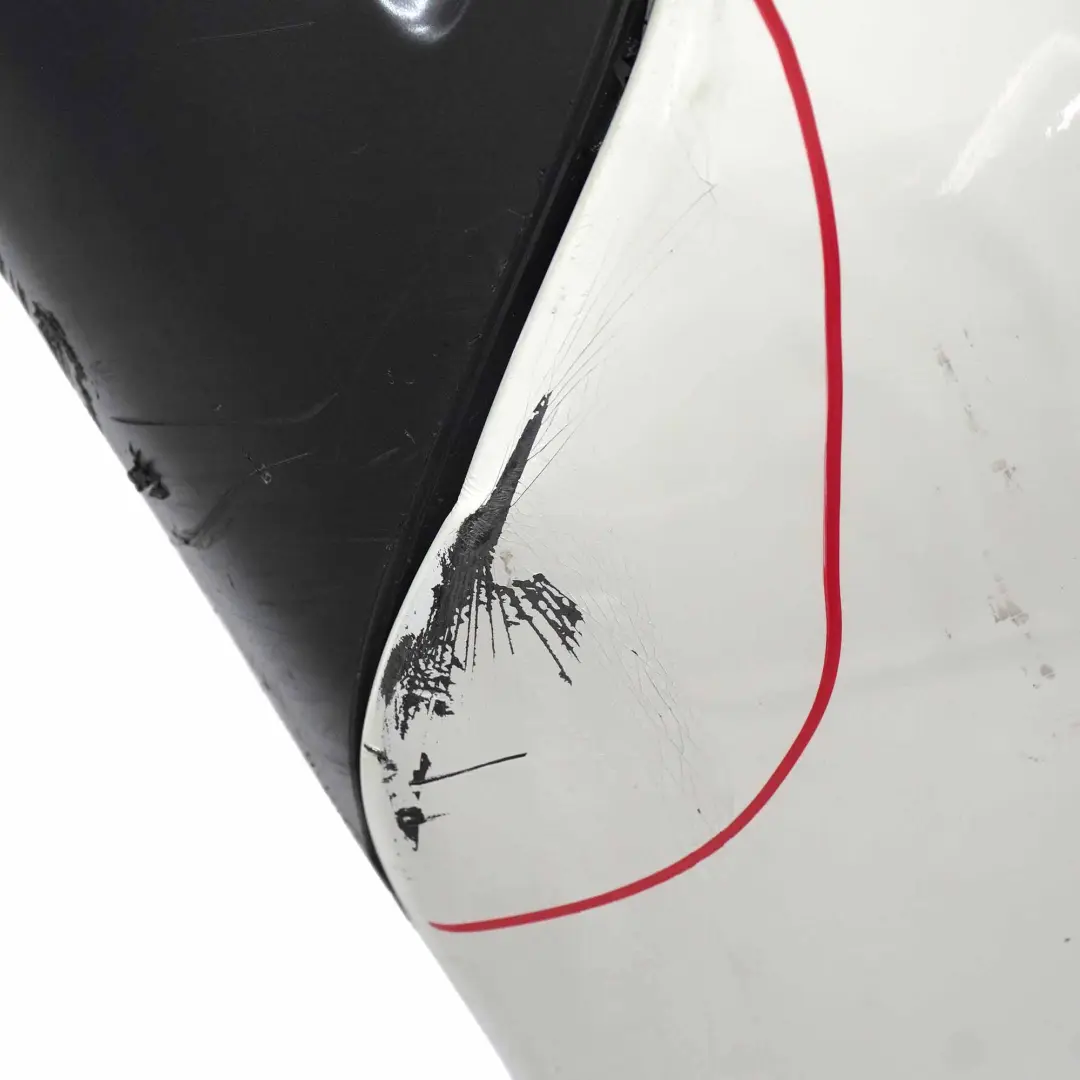 BMW E82 E88 Rear Bumper M Sport Trim Panel Alpinweiss Alpine White - 300 - SKU 0036311-AW3 - Part number 0036311