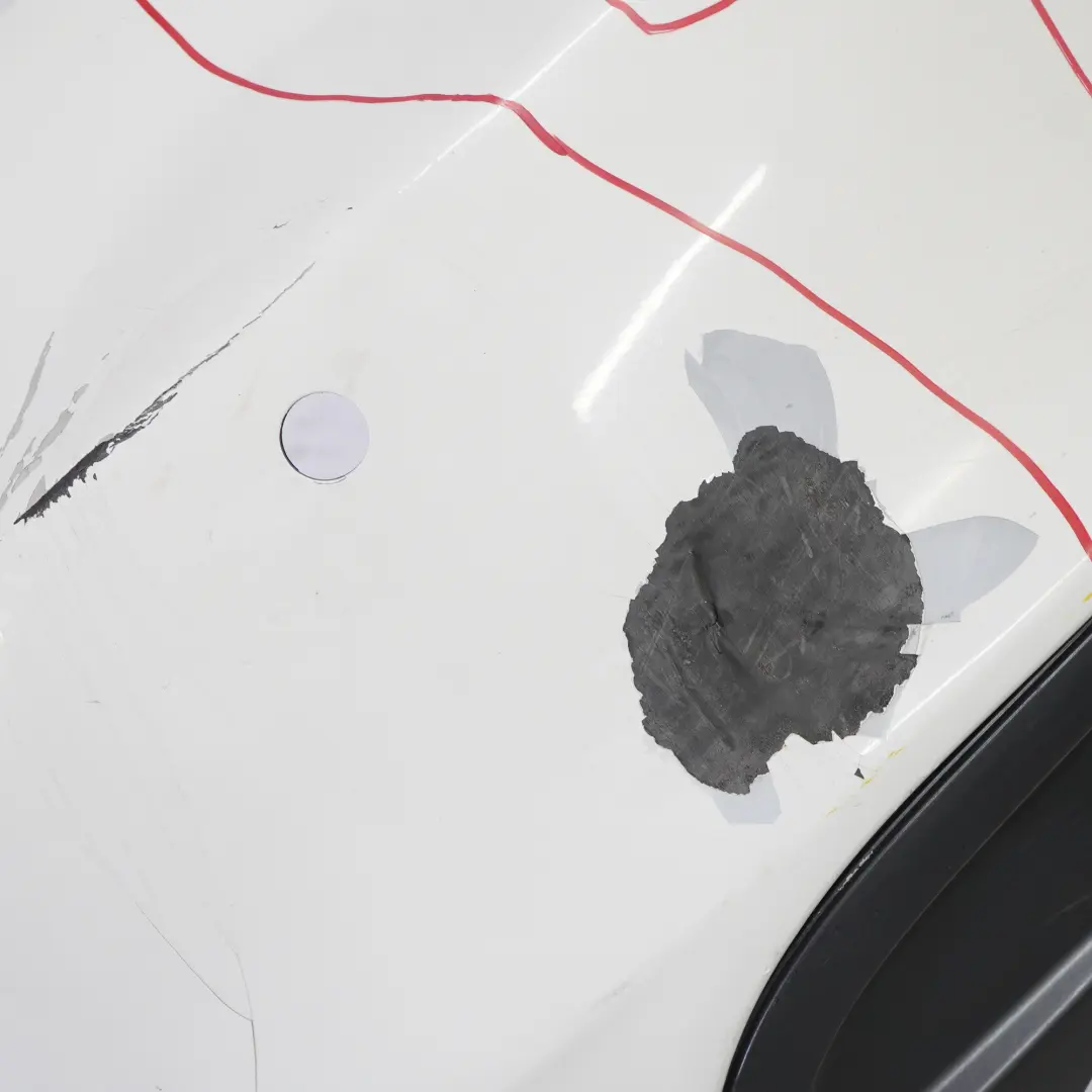 Bumper M Sport Trim Panel Alpinweiss Alpine White - 300 to BMW E82 E88 Rear with Part number 0036311 BMW E82 E88 Rear Bumper M Sport Trim Panel Alpinweiss Alpine White - 300 - SKU 0036311-AW3 - Part number 0036311