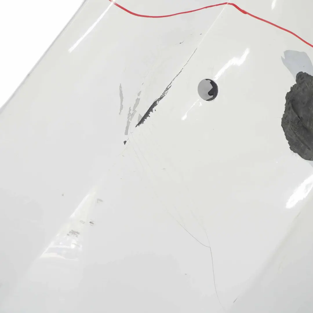 BMW E82 E88 Rear Bumper M Sport Trim Panel Alpinweiss Alpine White - 300 - SKU 0036311-AW3 - Part number 0036311