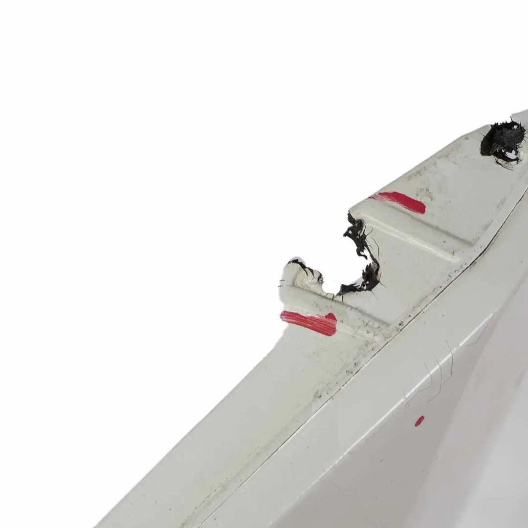 BMW E82 E88 Rear Bumper M Sport Trim Panel Alpinweiss Alpine White - 300 - SKU 0036311-AW5 - Part number 0036311