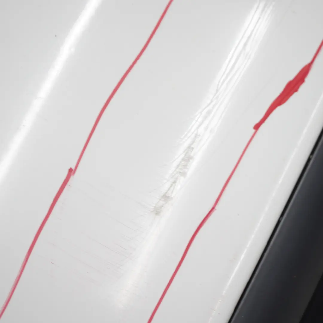 BMW E82 E88 Rear Bumper M Sport Trim Panel Alpinweiss Alpine White - 300 - SKU 0036311-AW5 - Part number 0036311