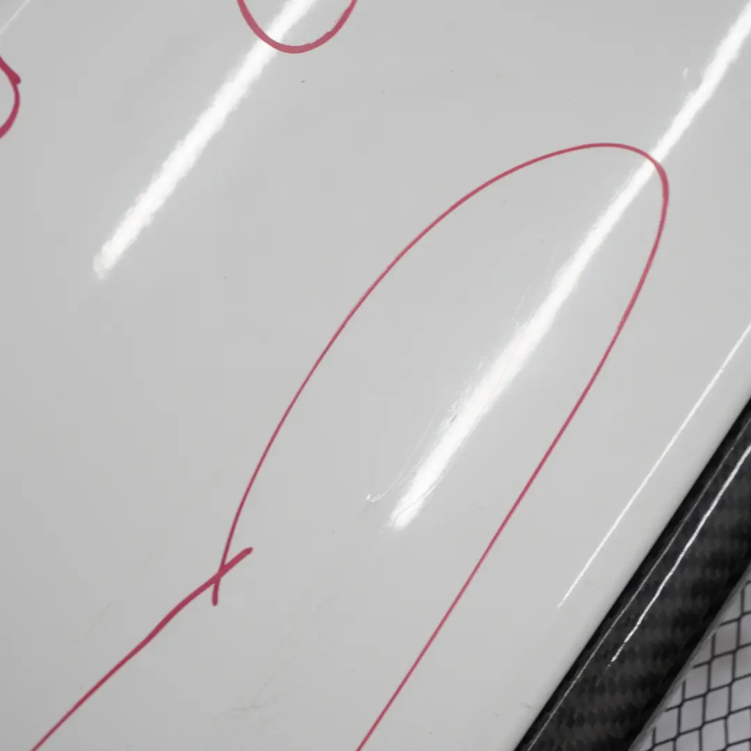  Bumper Rear BMW E82 M Sport Trim Panel Aero Look Alpinweiss Alpine White - 300 - SKU 0036311-AW - Part number 0036311