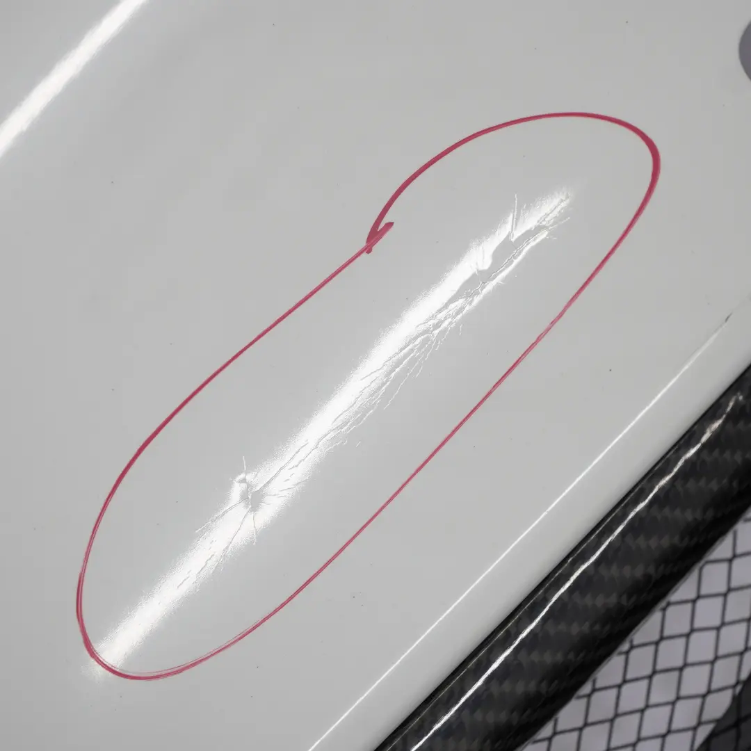  Bumper Rear BMW E82 M Sport Trim Panel Aero Look Alpinweiss Alpine White - 300 - SKU 0036311-AW - Part number 0036311