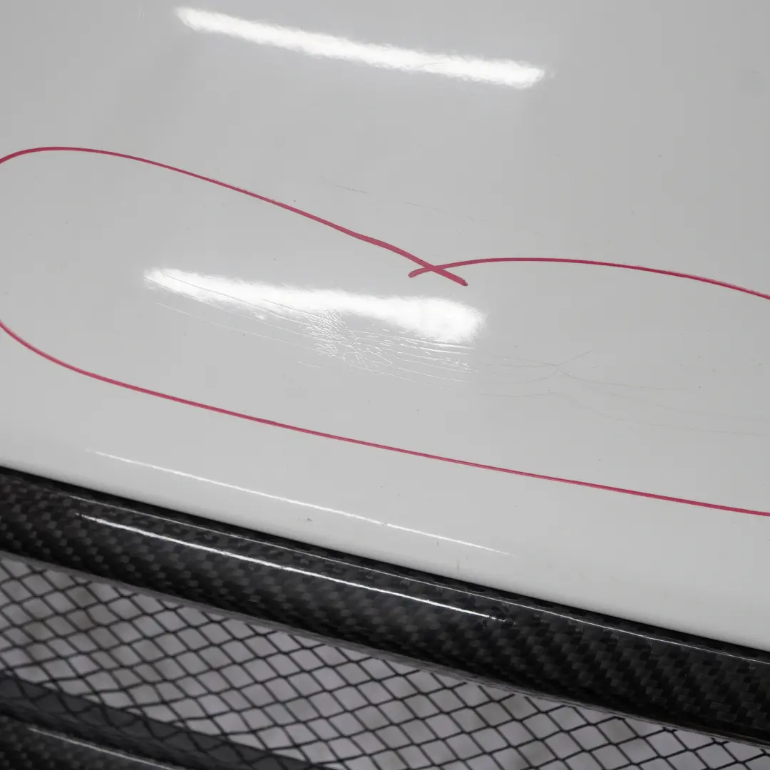  Bumper Rear BMW E82 M Sport Trim Panel Aero Look Alpinweiss Alpine White - 300 - SKU 0036311-AW - Part number 0036311