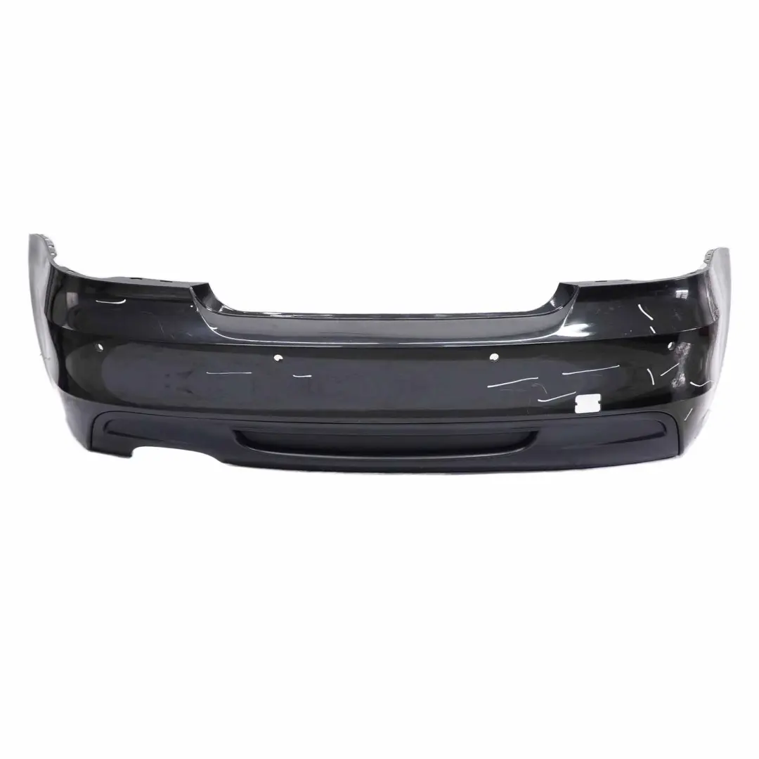 Bumper Trim Panel Black Sapphire Metallic - 475 to BMW E82 E88 M Sport Rear with Part number 0036311 BMW E82 E88 M Sport Rear Bumper Trim Panel Black Sapphire Metallic - 475 - SKU 0036311-BS2 - Part number 0036311