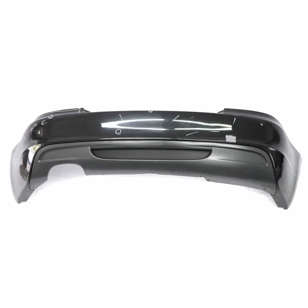 BMW 1 E82 E88 3 M Sport Rear Bumper Trim Panel Black Sapphire Metallic - 475 - SKU 0036311-BS3 - Part number 0036311