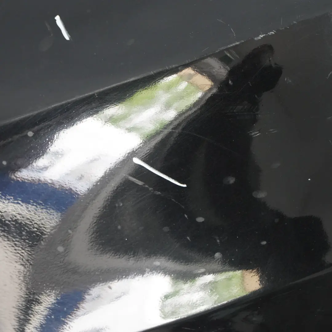 BMW 1 E82 E88 3 M Sport Rear Bumper Trim Panel Black Sapphire Metallic - 475 - SKU 0036311-BS3 - Part number 0036311