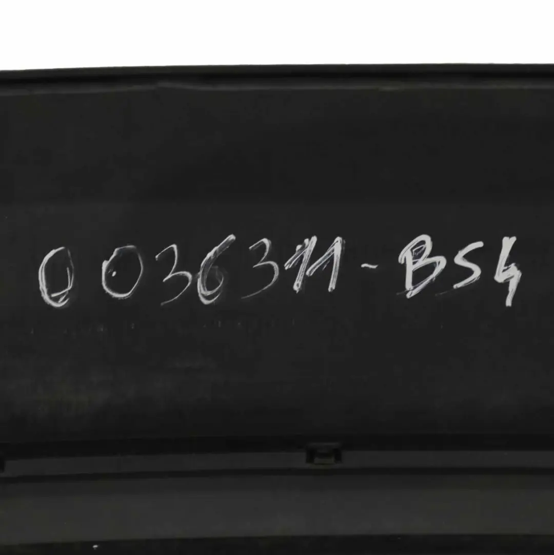 Bumper BMW E82 E88 M Sport Trim Panel Black Sapphire Metallic - 475 to Rear with Part number 0036311 Rear Bumper BMW E82 E88 M Sport Trim Panel Black Sapphire Metallic - 475 - SKU 0036311-BS4 - Part number 0036311