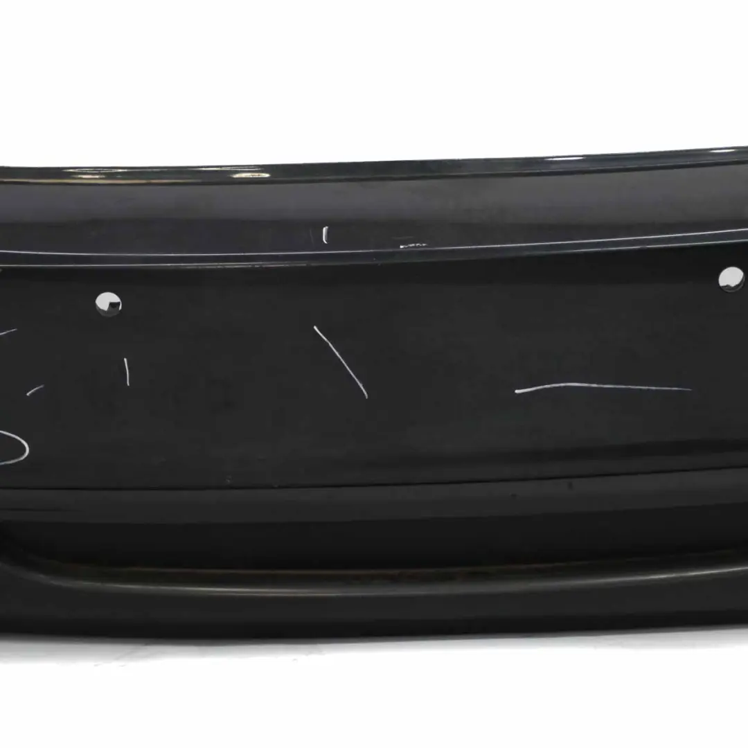 Bumper BMW E82 E88 M Sport Trim Panel Black Sapphire Metallic - 475 to Rear with Part number 0036311 Rear Bumper BMW E82 E88 M Sport Trim Panel Black Sapphire Metallic - 475 - SKU 0036311-BS4 - Part number 0036311