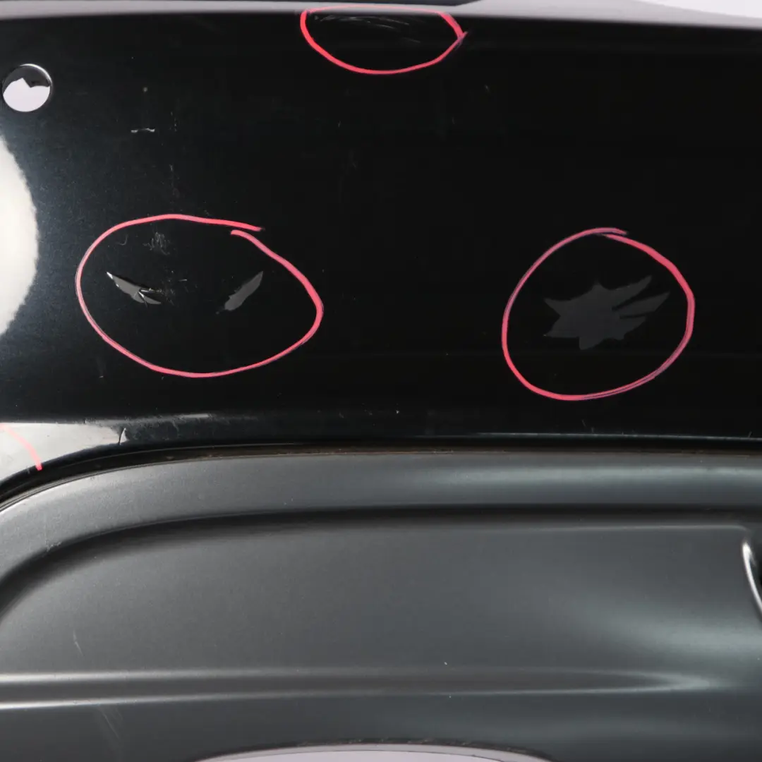BMW E82 E88 Zderzak Tylny Tył M Sport Czarny - SKU 0036311-BS - Numer Części 0036311