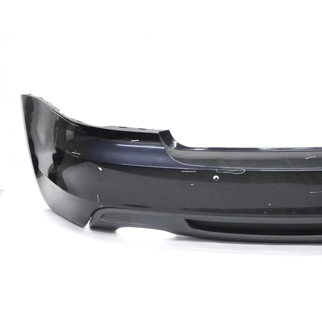 BMW E82 E88 Zderzak Tylny M-Pakiet Carbonschwarz Black Metallic - 416 - SKU 0036311-CAR - Numer Części 0036311