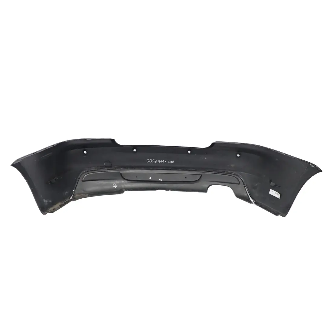 BMW E82 E88 Zderzak Tylny M-Pakiet Carbonschwarz Black Metallic - 416 - SKU 0036311-CAR - Numer Części 0036311
