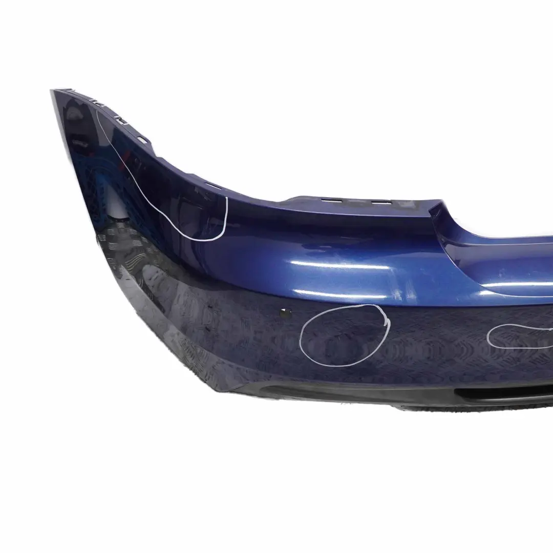 Bumper Trim Panel Le Mans Blue Metallic - 381 to BMW E82 E88 M Sport Rear with Part number 0036311 BMW E82 E88 M Sport Rear Bumper Trim Panel Le Mans Blue Metallic - 381 - SKU 0036311-LMB1 - Part number 0036311