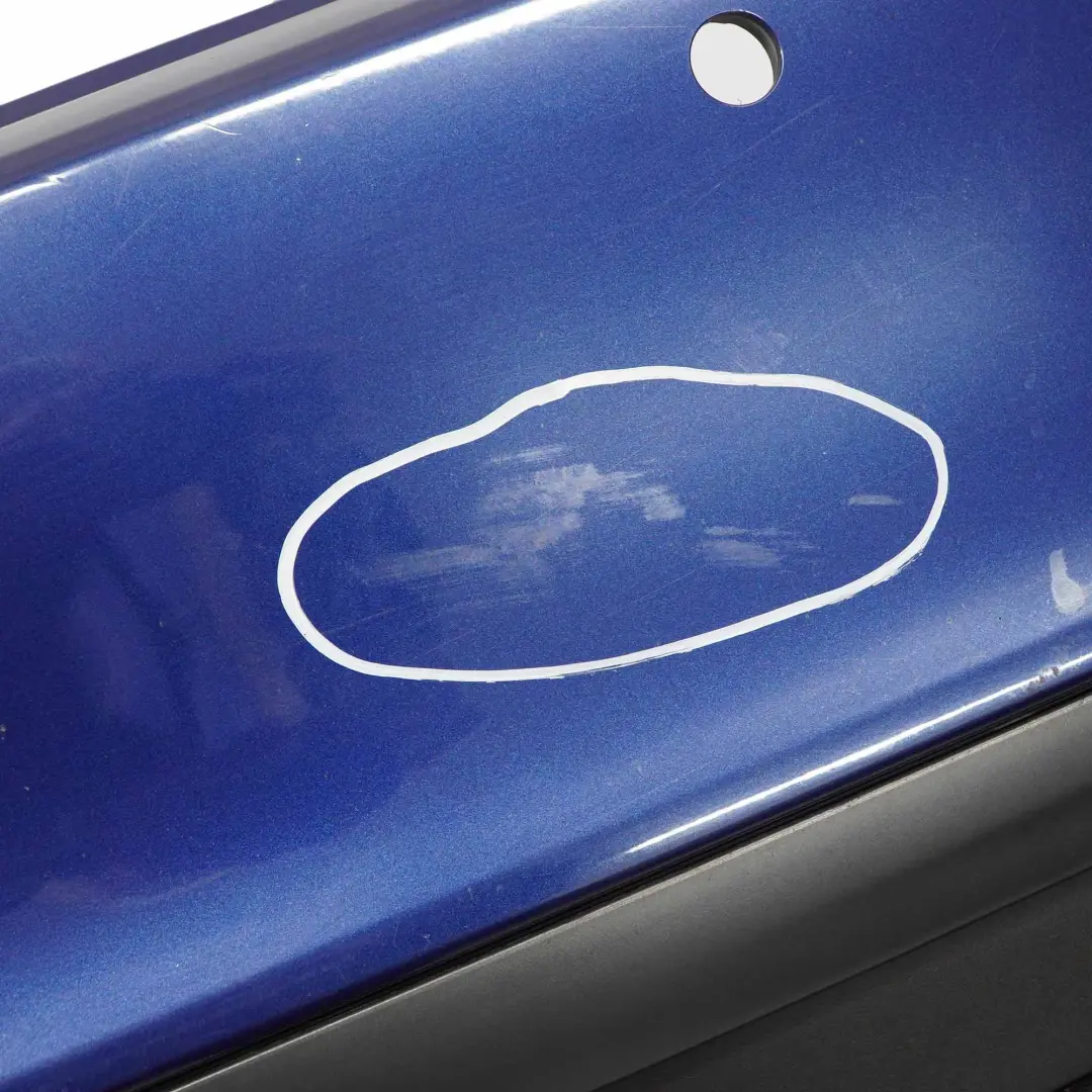 Bumper Trim Panel Le Mans Blue Metallic - 381 to BMW E82 E88 M Sport Rear with Part number 0036311 BMW E82 E88 M Sport Rear Bumper Trim Panel Le Mans Blue Metallic - 381 - SKU 0036311-LMB1 - Part number 0036311