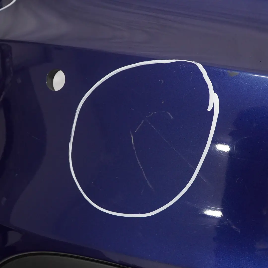 Bumper Trim Panel Le Mans Blue Metallic - 381 to BMW E82 E88 M Sport Rear with Part number 0036311 BMW E82 E88 M Sport Rear Bumper Trim Panel Le Mans Blue Metallic - 381 - SKU 0036311-LMB1 - Part number 0036311