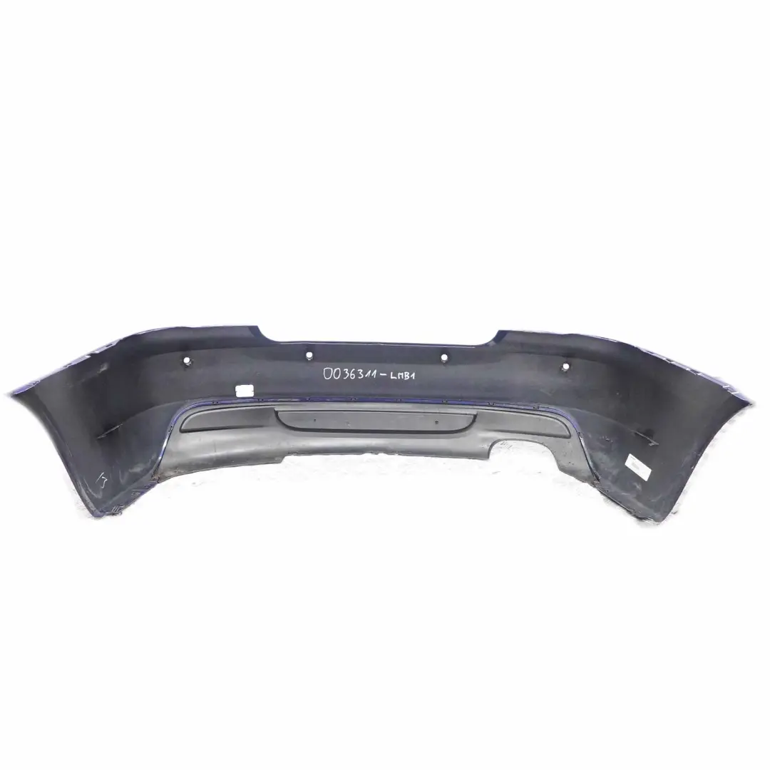 Bumper Trim Panel Le Mans Blue Metallic - 381 to BMW E82 E88 M Sport Rear with Part number 0036311 BMW E82 E88 M Sport Rear Bumper Trim Panel Le Mans Blue Metallic - 381 - SKU 0036311-LMB1 - Part number 0036311