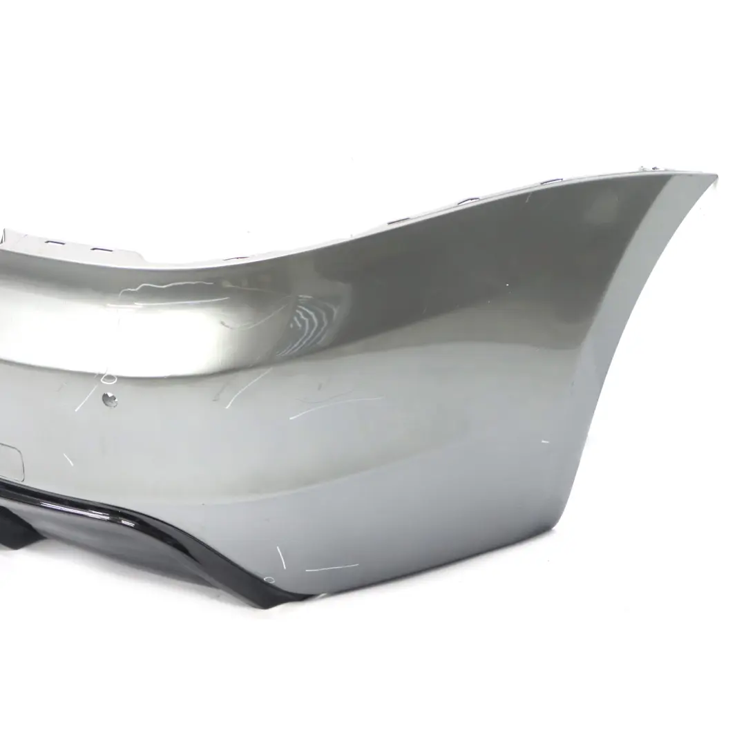 Bumper BMW E82 E88 M Sport Trim Panel Cover Spacegrau Space Grey - A52 to Rear with Part number 0036311 Rear Bumper BMW E82 E88 M Sport Trim Panel Cover Spacegrau Space Grey - A52 - SKU 0036311-SCG5 - Part number 0036311