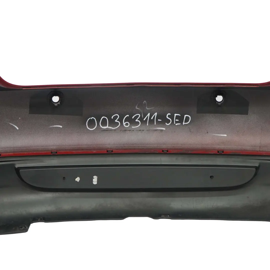 Bumper M Sport Trim Panel Sedonarot Red Metallic - A79 to BMW E82 E88 Rear with Part number 0036311 BMW E82 E88 Rear Bumper M Sport Trim Panel Sedonarot Red Metallic - A79 - SKU 0036311-SED - Part number 0036311