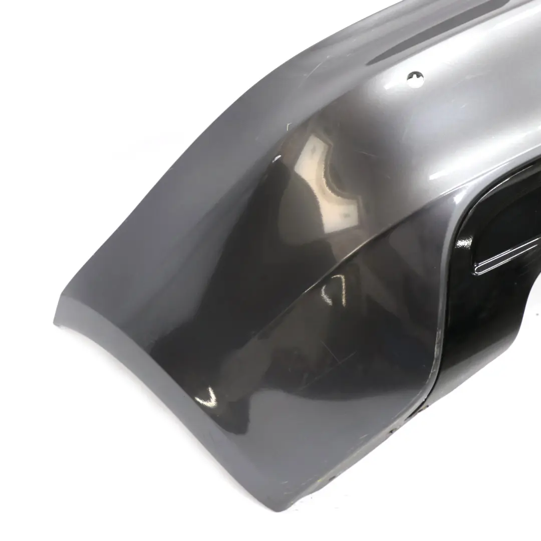 BMW E82 E88 M Sport Rear Bumper Trim Panel Sparkling Graphite Metallic - A22 - SKU 0036311-SG - Part number 0036311