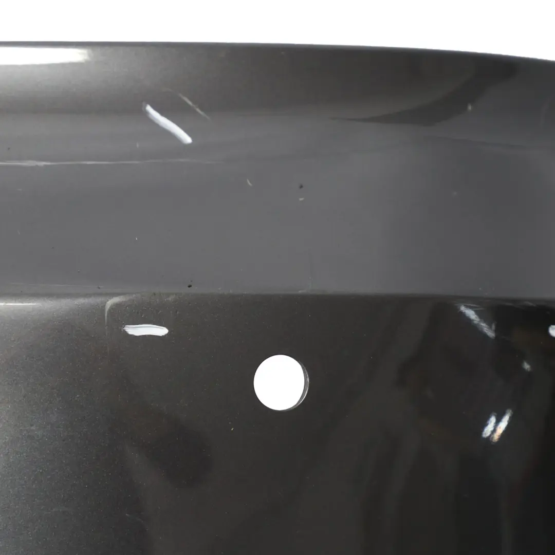 BMW E82 E88 M Sport Rear Bumper Trim Panel Sparkling Graphite Metallic - A22 - SKU 0036311-SG - Part number 0036311