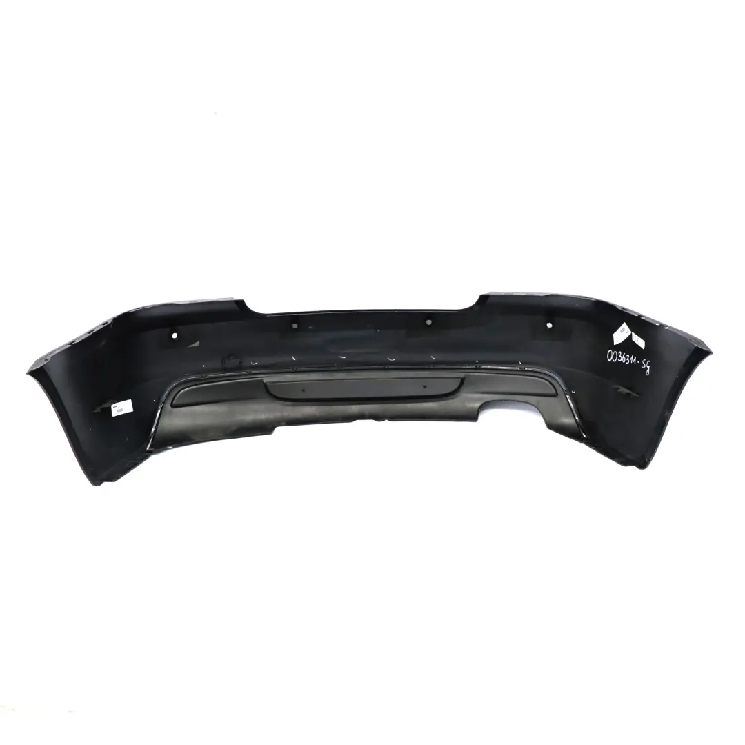 BMW E82 E88 M Sport Rear Bumper Trim Panel Sparkling Graphite Metallic - A22 - SKU 0036311-SG - Part number 0036311