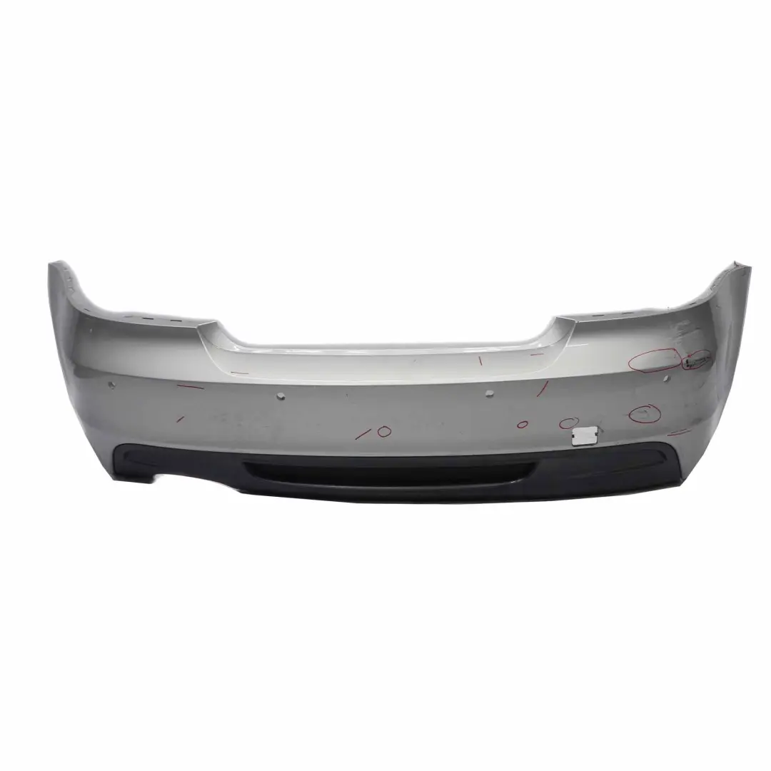 Bumper M Sport Trim Panel Titansilber Titan Silver - 354 to BMW E82 E88 Rear with Part number 0036311 BMW E82 E88 Rear Bumper M Sport Trim Panel Titansilber Titan Silver - 354 - SKU 0036311-TS - Part number 0036311