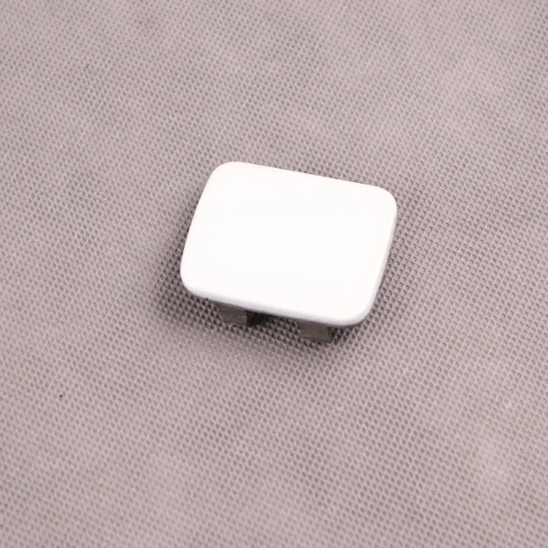 BMW E81 E87 LCI Flap Towing Eye Rear Bumper Alpinweiss Alpine White 300 7166598 - SKU 0036377-AW - Part number 0036377