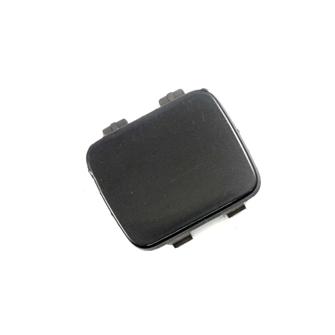 BMW E87 LCI Flap Ojo De remolque parachoques trasero Negro Zafiro 475 7166598 - SKU 0036377-BS - Número de pieza 0036377