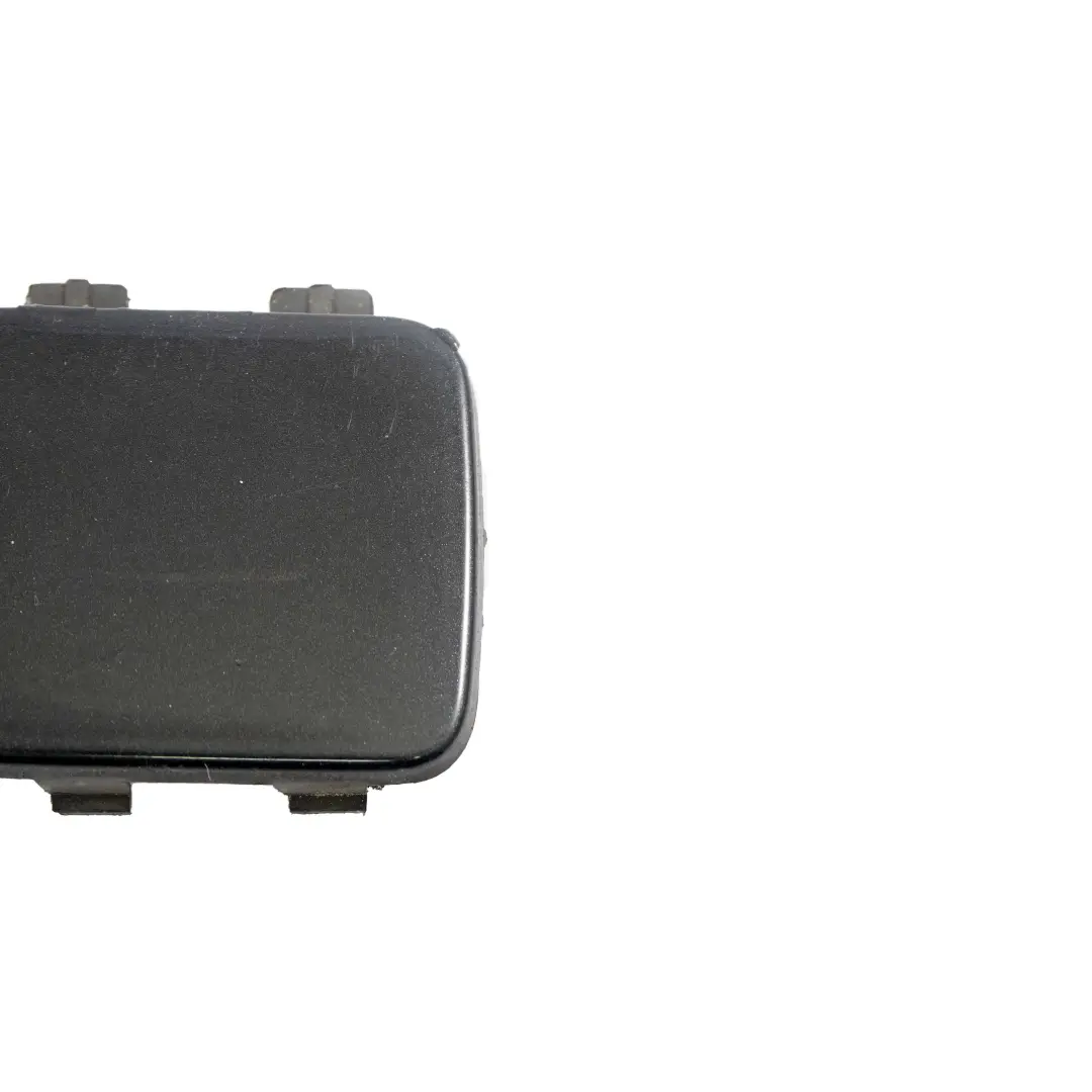 BMW 1 E81 E87 LCI Klappe Abschleppöse Hintenstoßstange Saphirschwarz - 475 - SKU 0036377-BS - Teilenummer 0036377