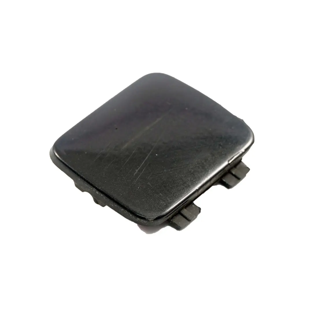 BMW 1 E81 E87 LCI Klappe Abschleppöse Hintenstoßstange Saphirschwarz - 475 - SKU 0036377-BS - Teilenummer 0036377