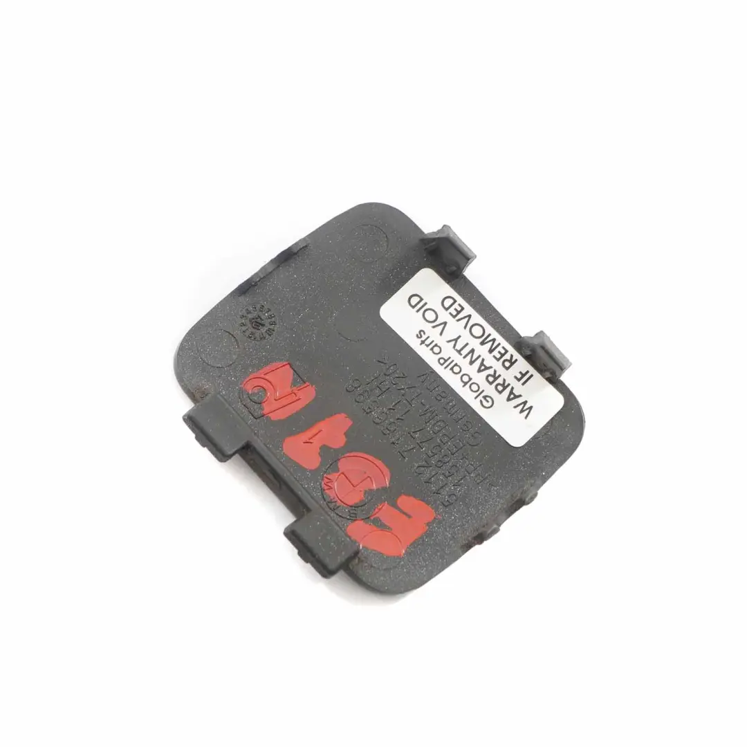 BMW E81 E87 LCI Flap Towing Eye Rear Bumper Patagoniagruen Green A71 7166598 - SKU 0036377-PTG - Part number 0036377