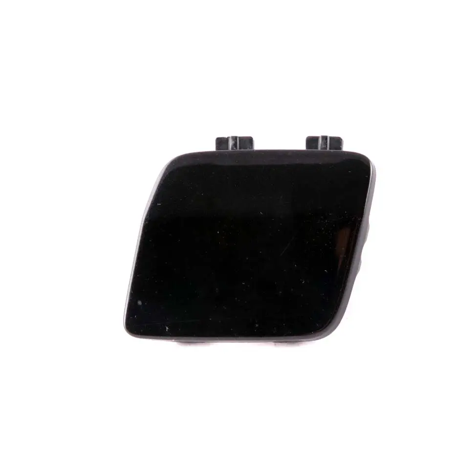 Rear Bumper Flap BMW E82 E88 Towing Eye Cover Schwarz 2 Black 668 - SKU 0036626-SCH - Part number 0036626