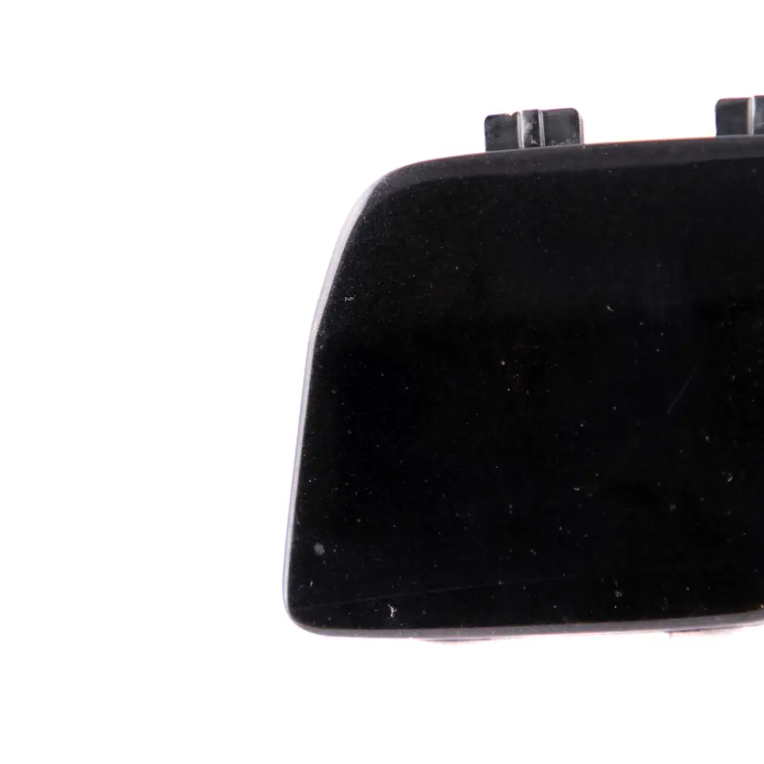 Bumper Flap BMW E82 E88 Towing Eye Cover Schwarz 2 Black 668 to Rear with Part number 0036626 Rear Bumper Flap BMW E82 E88 Towing Eye Cover Schwarz 2 Black 668 - SKU 0036626-SCH - Part number 0036626