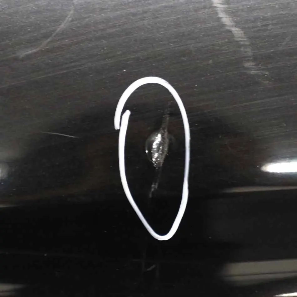 BMW E82 E88 Trim Panel Rear Bumper Black Sapphire Metallic - 475 - SKU 0036627-BS1 - Part number 0036627