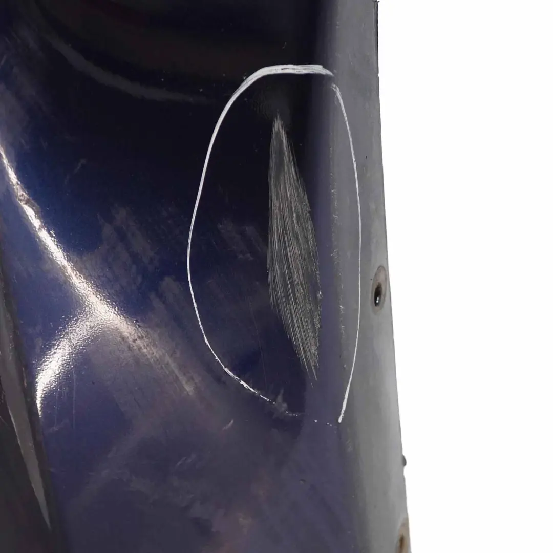 Bumper Trim Panel Tiefseeblau Deep Sea Blue Metallic - A76 to BMW E82 E88 Rear with Part number 0036627 BMW E82 E88 Rear Bumper Trim Panel Tiefseeblau Deep Sea Blue Metallic - A76 - SKU 0036627-DSB - Part number 0036627