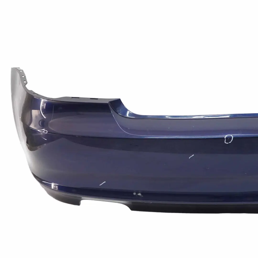 BMW E82 E88 Rear Bumper Trim Panel Tiefseeblau Deep Sea Blue Metallic - A76 - SKU 0036627-DSB - Part number 0036627