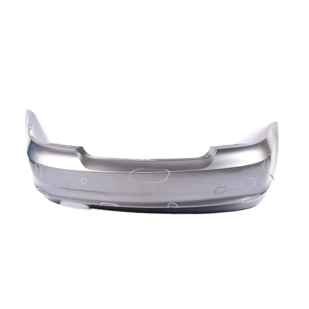 Bumper Trim Panel Spacegrau Space Grey Metallic - A52 to BMW E82 E88 Rear with Part number 0036627 BMW E82 E88 Rear Bumper Trim Panel Spacegrau Space Grey Metallic - A52 - SKU 0036627-SCG - Part number 0036627