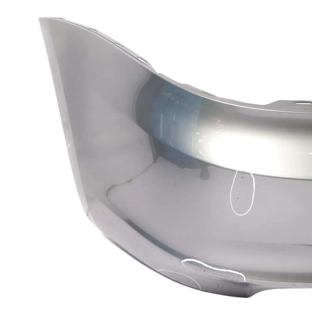 BMW E82 E88 Rear Bumper Trim Panel Spacegrau Space Grey Metallic - A52 - SKU 0036627-SCG - Part number 0036627