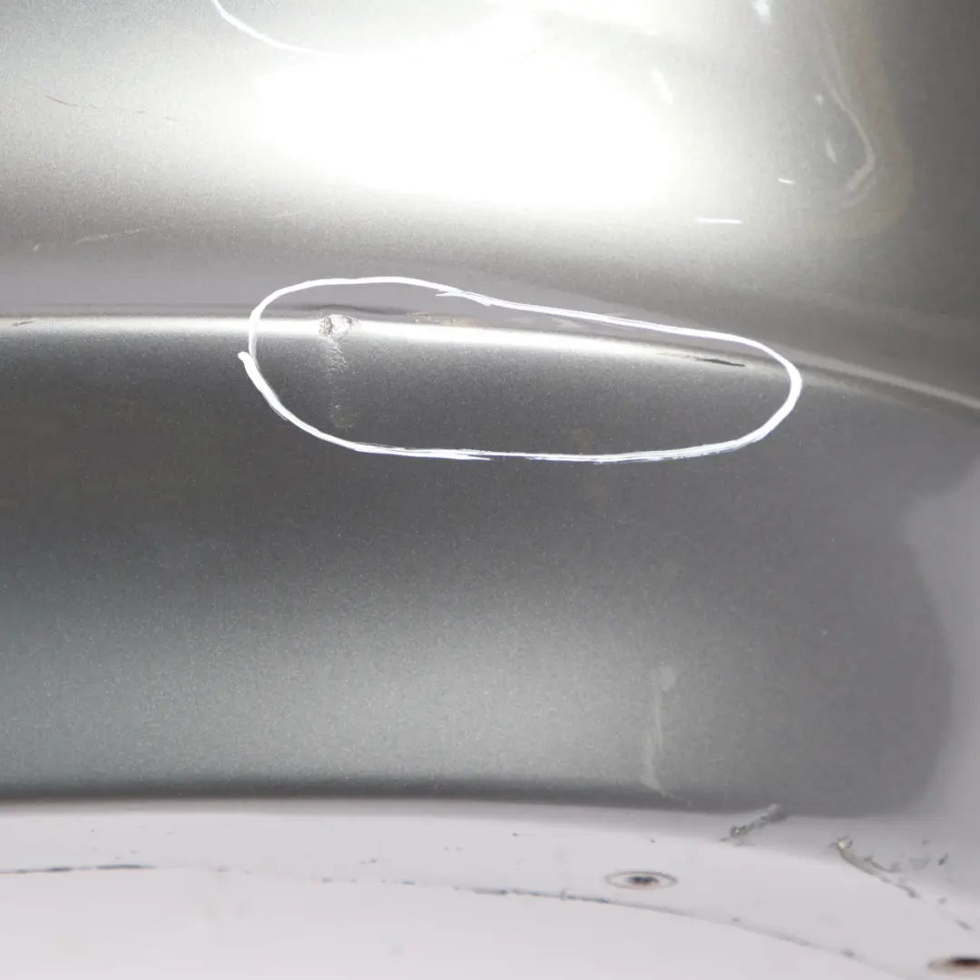 BMW E82 E88 Rear Bumper Trim Panel Spacegrau Space Grey Metallic - A52 - SKU 0036627-SCG - Part number 0036627
