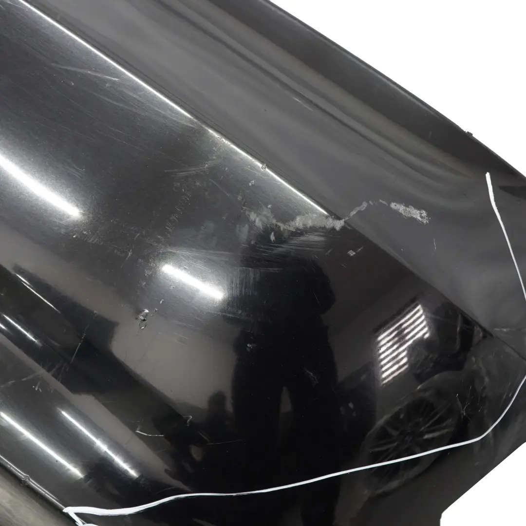 BMW E82 E88 Zderzak Tylny Tył Schwarz 2 - 668 - SKU 0036627-SCH - Numer Części 0036627