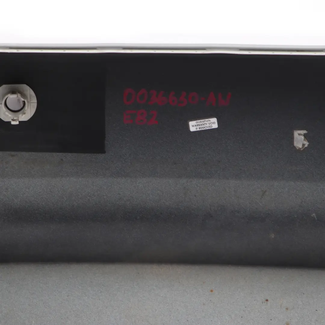 Trim Panel Bumper Rear Alpinweiss Alpine White - 300 to BMW E82 E88 with Part number 0036630 BMW E82 E88 Trim Panel Bumper Rear Alpinweiss Alpine White - 300 - SKU 0036630-AW - Part number 0036630