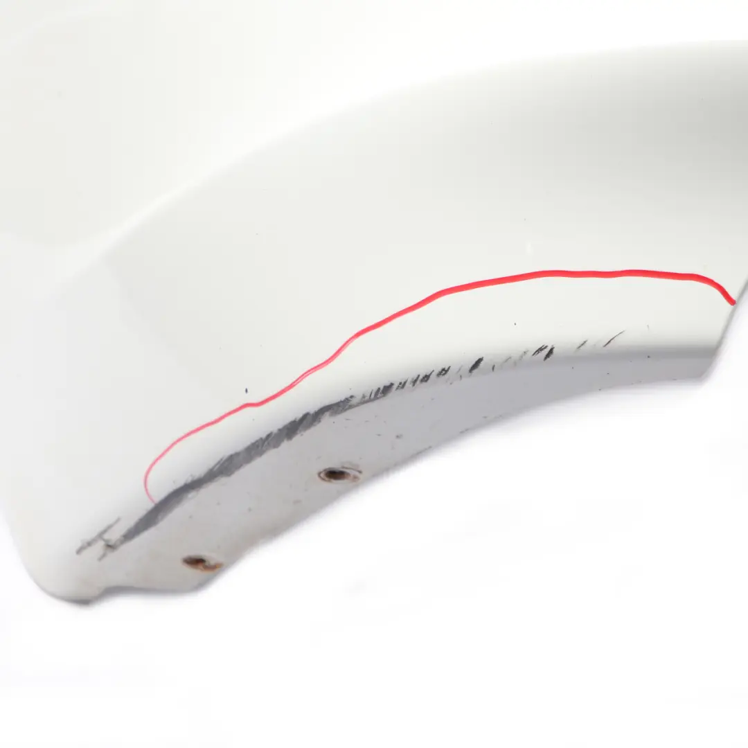 BMW E82 E88 Trim Panel Bumper Rear Alpinweiss Alpine White - 300 - SKU 0036630-AW - Part number 0036630