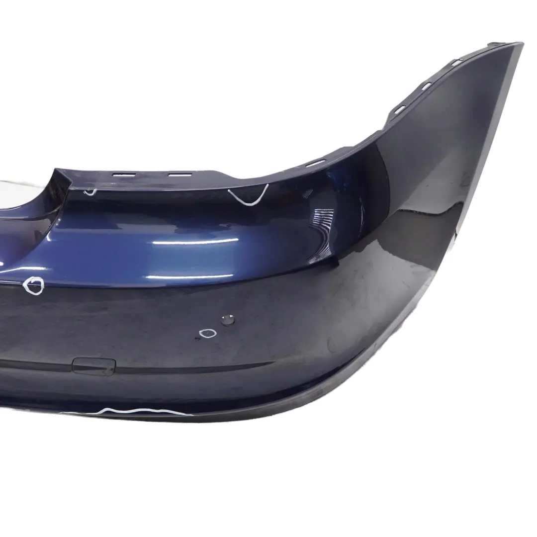 Trim Panel Rear Bumper PDC Tiefseeblau Blue Metallic - A76 to BMW 1 E82 E88 with Part number 0036630 BMW 1 E82 E88 Trim Panel Rear Bumper PDC Tiefseeblau Blue Metallic - A76 - SKU 0036630-DSB - Part number 0036630