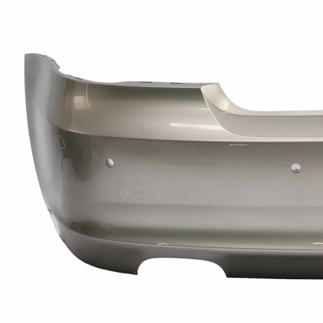 Bumper BMW E82 E88 Trim Panel Cover Kaschmirsilber Cashmere Silver - A72 to Rear with Part number 0036630 Rear Bumper BMW E82 E88 Trim Panel Cover Kaschmirsilber Cashmere Silver - A72 - SKU 0036630-KAS1 - Part number 0036630