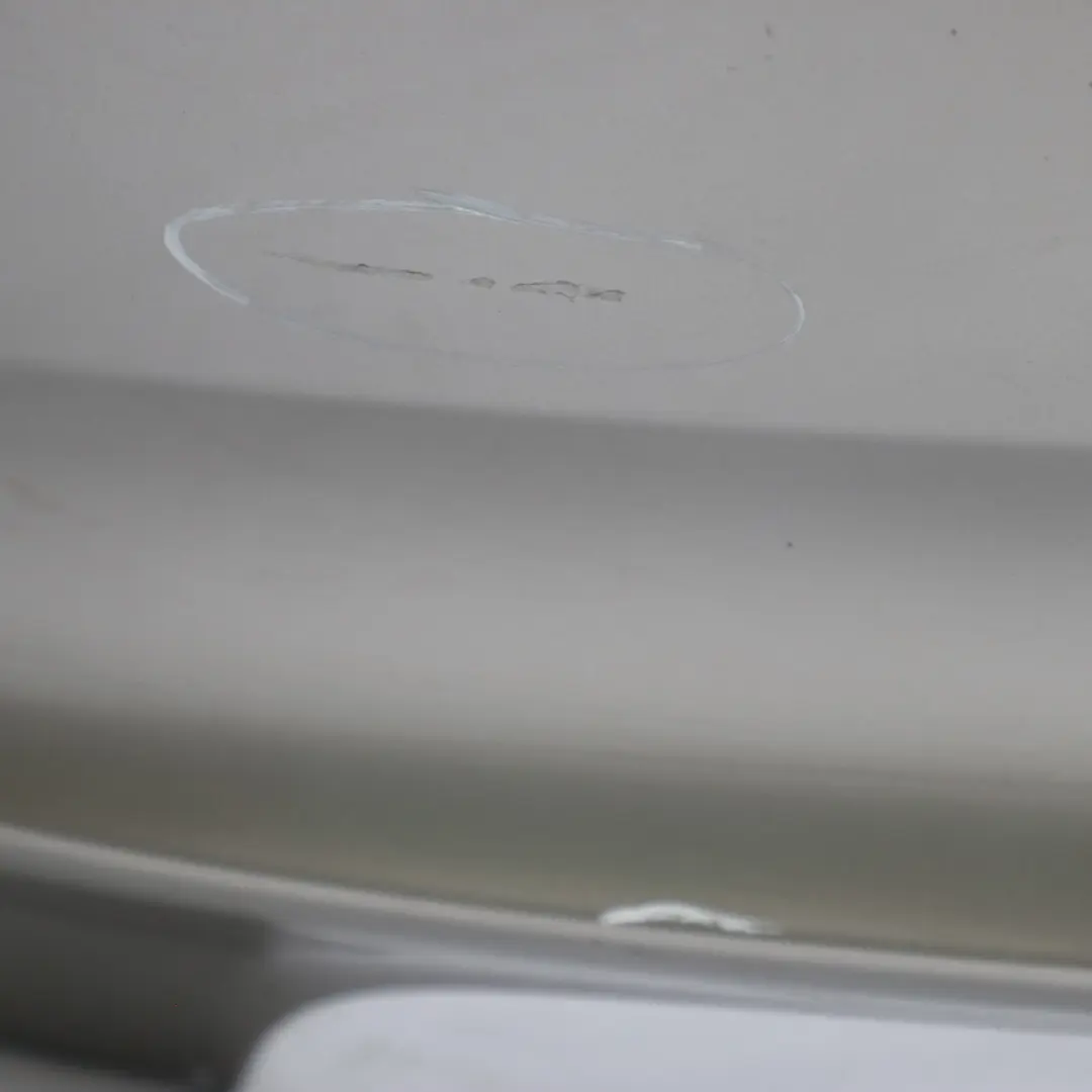 Rear Bumper BMW E82 E88 Trim Panel Cover Kaschmirsilber Cashmere Silver - A72 - SKU 0036630-KAS1 - Part number 0036630