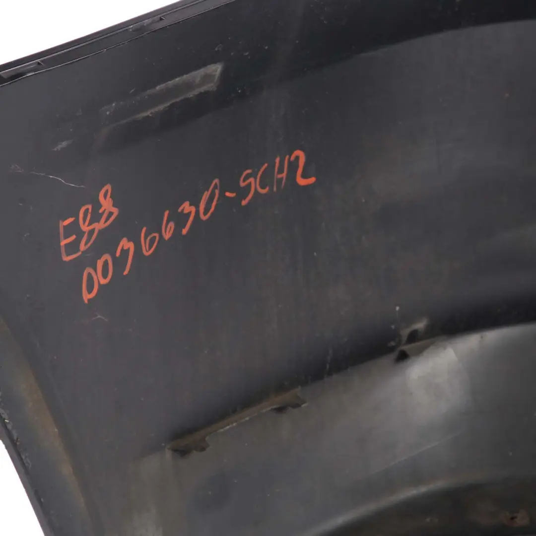 Bumper Trim Panel PDC Schwarz 2 Black - 668 to BMW E82 E88 Rear with Part number 0036630 BMW E82 E88 Rear Bumper Trim Panel PDC Schwarz 2 Black - 668 - SKU 0036630-SCH2 - Part number 0036630