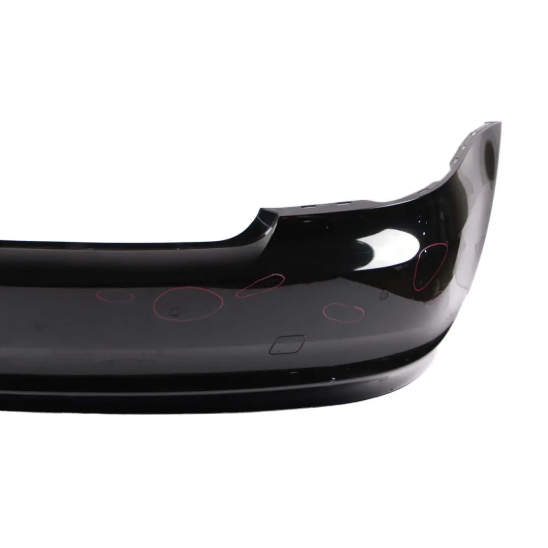 Bumper Trim Panel PDC Schwarz 2 Black - 668 to BMW E82 E88 Rear with Part number 0036630 BMW E82 E88 Rear Bumper Trim Panel PDC Schwarz 2 Black - 668 - SKU 0036630-SCH2 - Part number 0036630