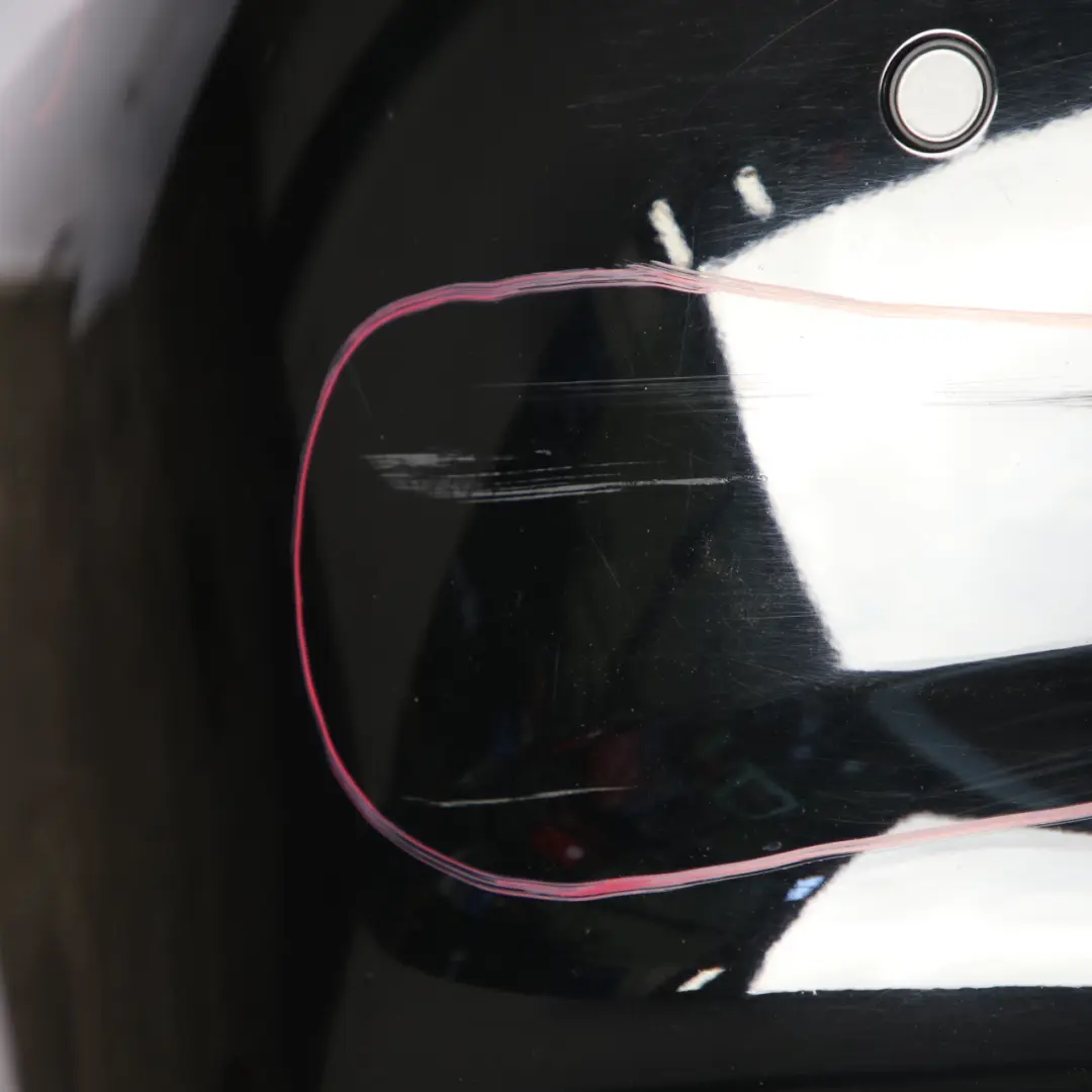 Bumper Trim Panel PDC Schwarz 2 Black - 668 to BMW E82 E88 Rear with Part number 0036630 BMW E82 E88 Rear Bumper Trim Panel PDC Schwarz 2 Black - 668 - SKU 0036630-SCH2 - Part number 0036630